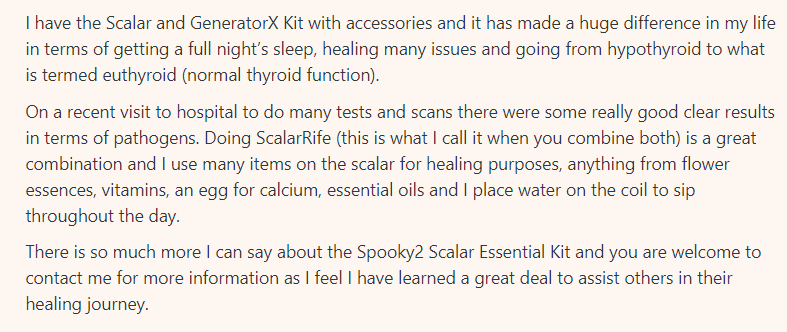 Spooky2 Scalar for Thyroid Health