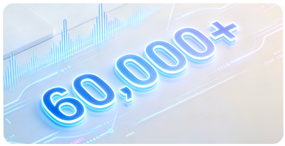 A system integrated with 60,000+ frequency programs for personalized